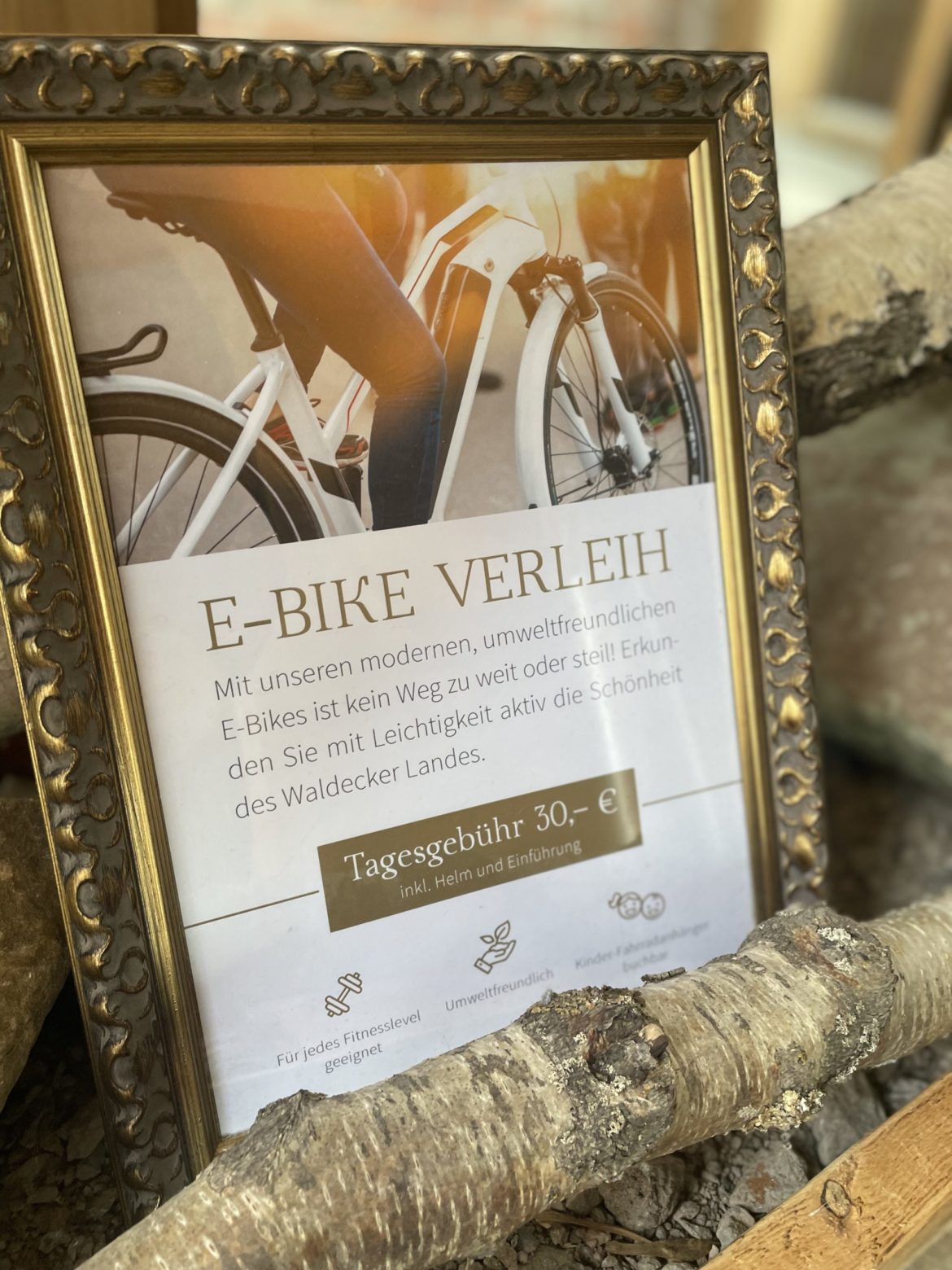 Werbung E-Bike-Verleih
